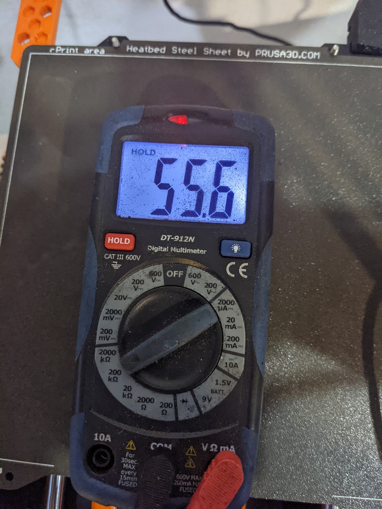 bed probe resistance