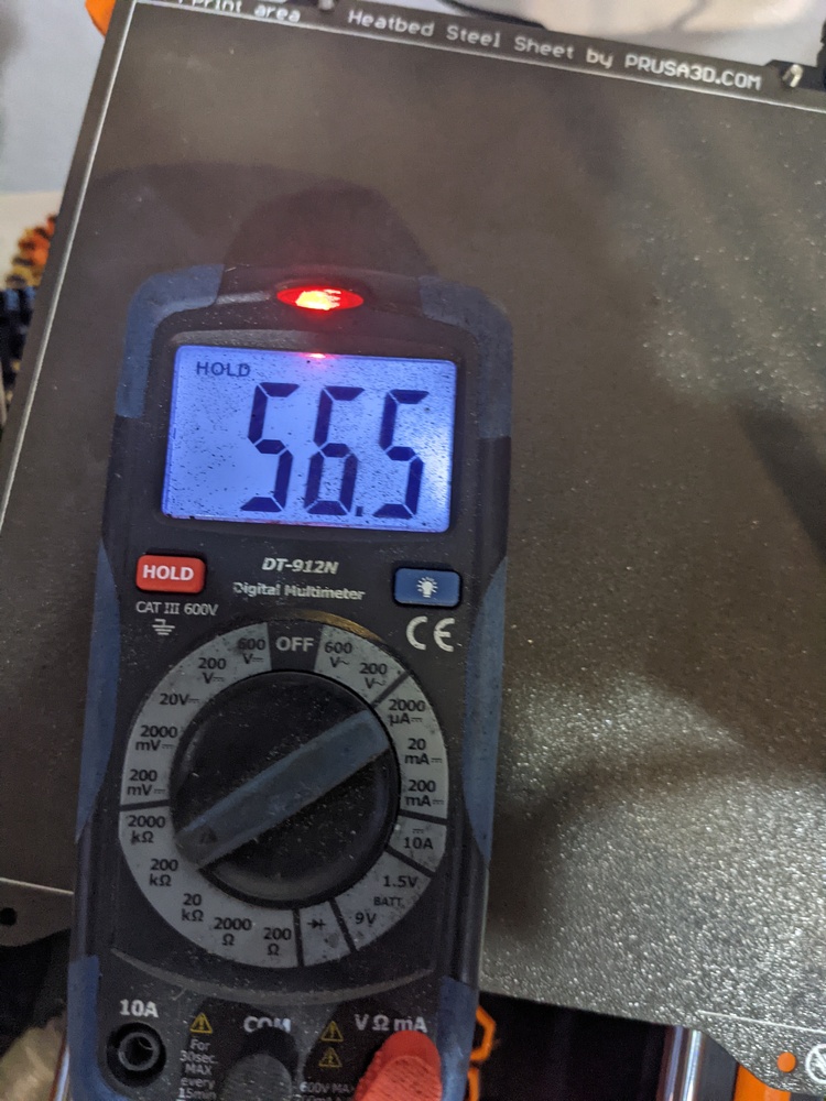 hotend resistance